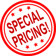 Special Pricing!